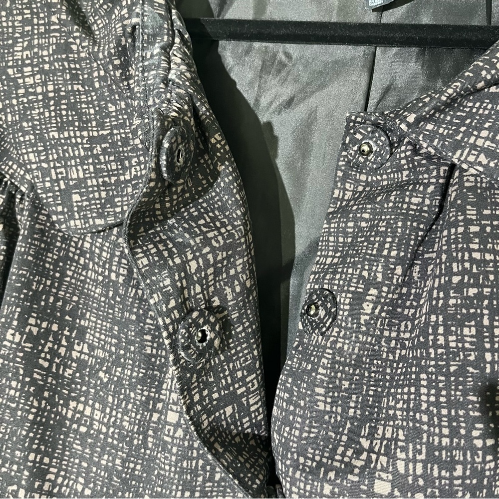 French Connection Grid Pattern Jacket – 10 – Brow… - image 6